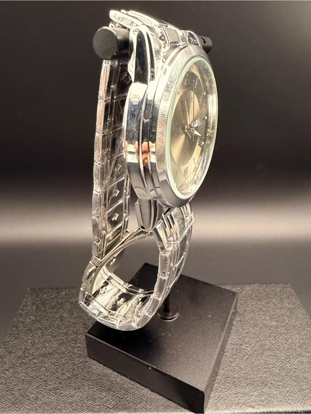 DEBLVE 1898 Men’s Silver Mechanical Watch – Stainless Steel